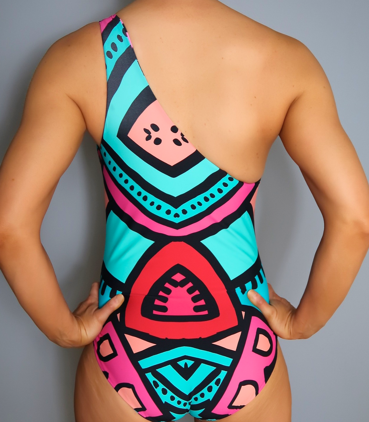 The Jill - One Shoulder One Piece