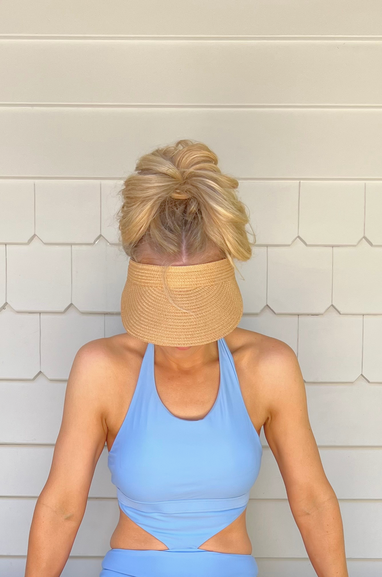Baby Blue will always do.  Gorgeous blue cut out one piece.  Offers style and support for all shapes and sizes.  With as adjustable halter neck tie, under bust support and a full brief for bottom coverage.  This swimsuit is not only practical but bang on trend and wlill stay on trend for seasons to come.